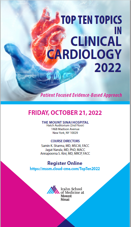 Top Ten Topics in Clinical Cardiology Banner
